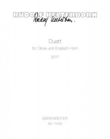 Duett Für Oboe und Englisch...