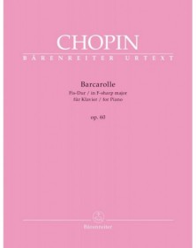 Barcarolle Für Klavier...
