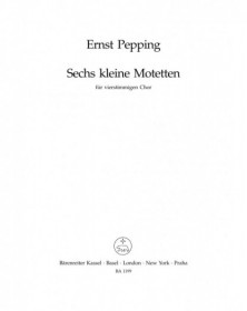 Sechs kleine Motetten