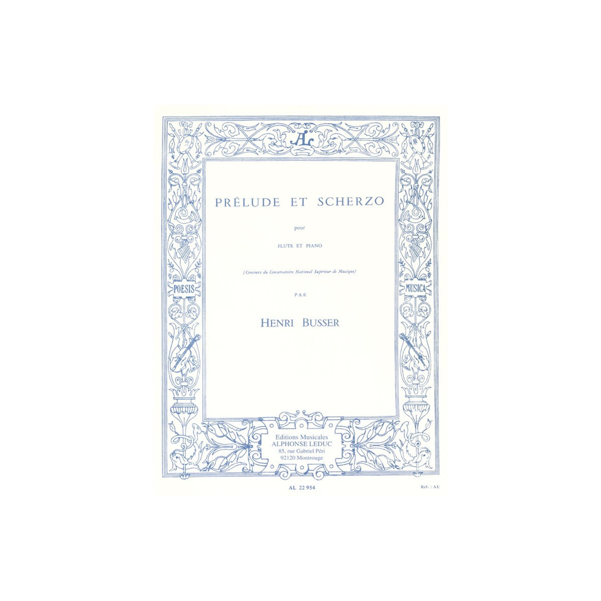 Henri Busser : Prélude et Scherzo Opus 35