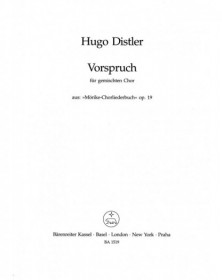 Vorspruch Wer die Musik...
