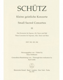 Small Sacred Concertos,...