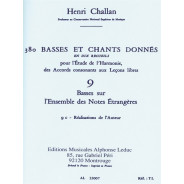 380 Basses et Chants Donnés Vol. 9C