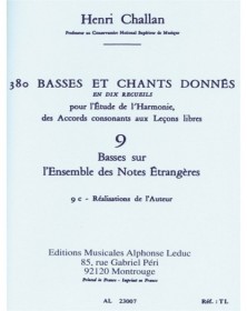 380 Basses et Chants Donnés...