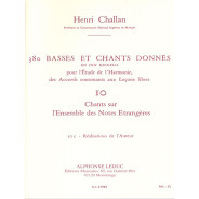 380 Basses et Chants Donnés Vol. 10C - Henri Challan
