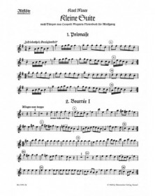 Kleine Suite nach Tanzen