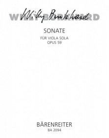 Sonate fur Solobratsche...