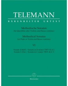 Methodische Sonaten(12) 6 D/C