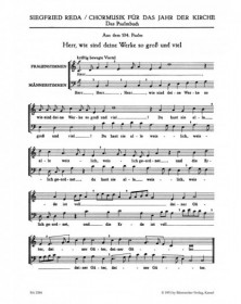 Psalmen 40, 92, 100, 103...