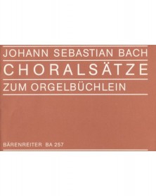 Choralsatze Zum Orgelbuchlein