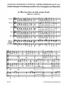Was betrübst du dich, meine...