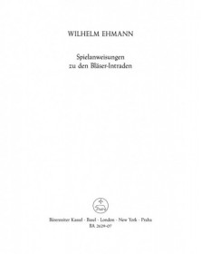Blaser-Intraden zum Wochenlied