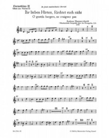 Ihr lieben Hirten, furchtet...