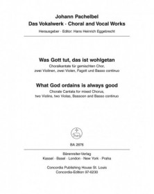 Was Gott Tut Das Ist Wohlgetan