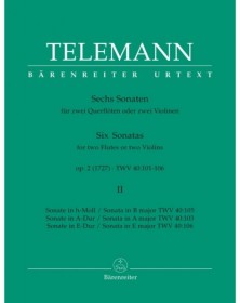 Six Sonatas Op 2 Book 2