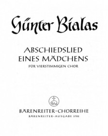 Abschiedslied eines Maedchens