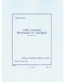 Cinq Danses Profanes et...