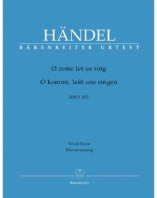 O come let us sing HWV 253...