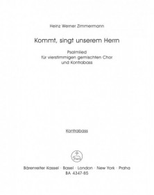 Kommt, singt unserem Herrn