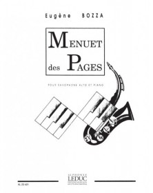 Menuet des Pages
