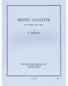 Petite Gavotte - Eugène Bozza - Saxophone Alto - Alphonse Leduc