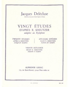 20 Etudes d'après Kreutzer...