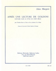 Après Une Lecture De Goldoni