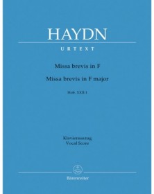 Missa Brevis In F Major...