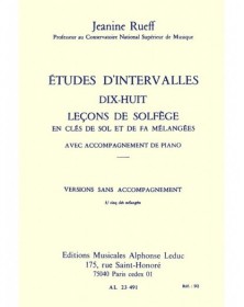 Études d'intervalles:...