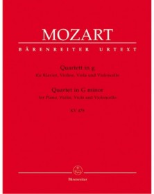 Quartet in G minor KV 478