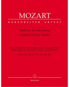 Complete Church Sonatas Book 1