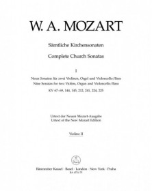 Samtliche Kirchensonaten,...