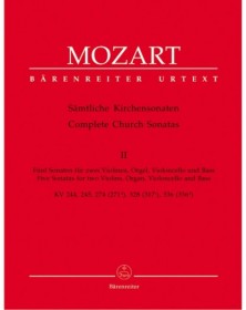 Complete Church Sonatas Book 2