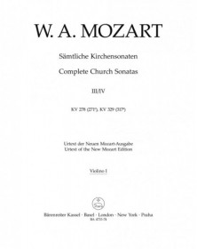 Samtliche Kirchensonaten,...