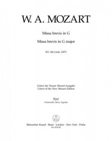 Missa brevis in G major K.140