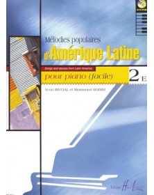 Mélodies populaires d'Amérique latine Vol.2E
