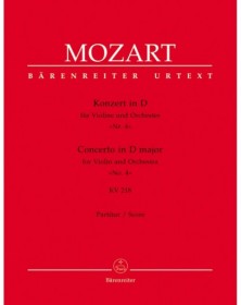 Violin Concerto No.4 in D...