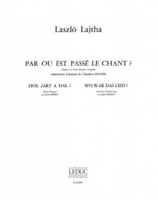 Par Ou Est Passe Le Chant