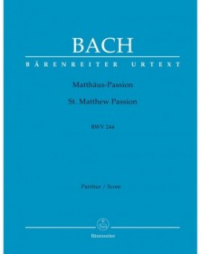 St Matthew Passion BWV 244