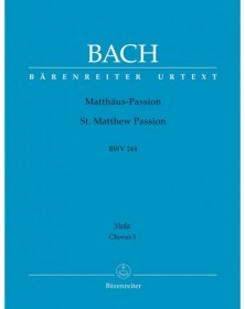 St Matthew Passion BWV 244
