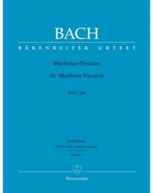St Matthew Passion BWV 244