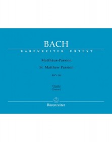 St Matthew Passion BWV 244