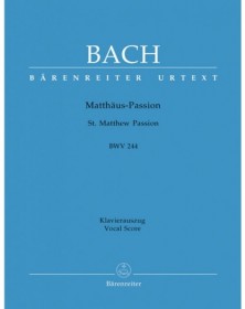 St Matthew Passion BWV 244