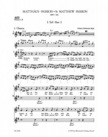 Matthaus-Passion BWV244