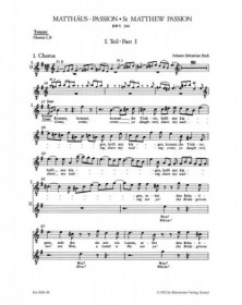 Matthaus-Passion BWV244