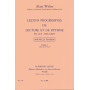 Alain Weber : Leçons Progressives de Lecture et Rythme Vol. 1