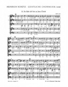 So fahr ich hin zu Jesu Christ