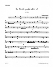 Motet No.2 Der Geist hilft...