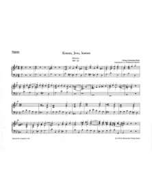 Motet No.5 Komm, Jesu, komm...