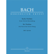 Six Partitas Urtext Bwv 825-830